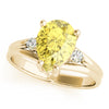 Solitaire Plus Pear Shape Color Rings in Gold (2.04 cttw)