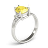 Solitaire Plus Pear Shape Color Rings in Gold (2.04 cttw)