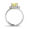 Solitaire Plus Pear Shape Color Rings in Gold (2.04 cttw)