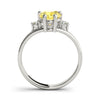 Solitaire Plus Pear Shape Color Rings in Gold (2.04 cttw)