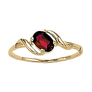 Oval Color Ring in Gold