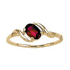 Oval Color Ring in Gold
