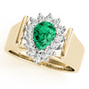 Pear Gemstone Fashion Ring in Gold