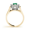 Pear Gemstone Fashion Ring in Gold