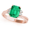 Emerald Gemstone Fashion Ring in Gold