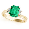 Emerald Gemstone Fashion Ring in Gold