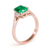Emerald Gemstone Fashion Ring in Gold