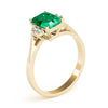 Emerald Gemstone Fashion Ring in Gold