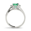 Emerald Gemstone Fashion Ring in Gold