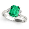 Emerald Gemstone Fashion Ring in Gold