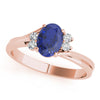 Oval Shape Color Ring in Gold (2.57 cttw)