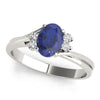Oval Shape Color Ring in Gold (2.57 cttw)