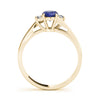 Oval Shape Color Ring in Gold (2.57 cttw)