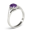 Solitaire Oval Color Rings in Gold (2.54 cttw)