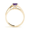 Solitaire Oval Color Rings in Gold (2.54 cttw)
