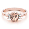 Solitaire Plus Color Rings in Gold