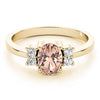 Solitaire Plus Color Rings in Gold