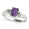 Emerald Gemstone Fashion Ring in Gold