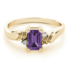 Emerald Gemstone Fashion Ring in Gold
