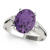 Oval Gemstone Fashion Ring in Gold (2.56 cttw)