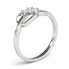Infinity 3-Stone Fashion Bands in Gold