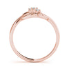 Infinity 3-Stone Fashion Bands in Gold