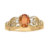 Antique Oval Color Ring in Gold