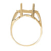 Oval Color Ring in Gold