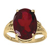 Oval Color Ring in Gold