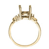 Oval Color Ring in Gold