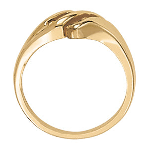 Multirow Fashion Ring in Gold