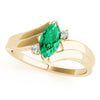 Marquise Color Rings in Gold