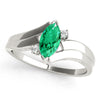 Marquise Color Rings in Gold