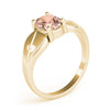 Oval Gemstone Fashion Ring in Gold
