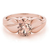 Oval Gemstone Fashion Ring in Gold