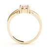Oval Gemstone Fashion Ring in Gold