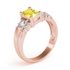 Emerald Gemstone Fashion Ring in Gold