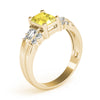 Emerald Gemstone Fashion Ring in Gold