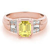 Emerald Gemstone Fashion Ring in Gold