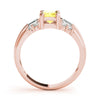 Emerald Gemstone Fashion Ring in Gold