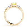 Emerald Gemstone Fashion Ring in Gold