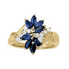 Marquise Color Ring in Gold