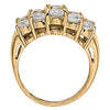 Double Row Fashion Ring in Gold