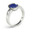 Oval Gemstone Fashion Ring in Gold