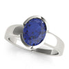Oval Gemstone Fashion Ring in Gold