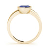 Oval Gemstone Fashion Ring in Gold