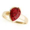 Pear Gemstone Fashion Ring in Gold