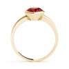 Pear Gemstone Fashion Ring in Gold