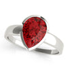 Pear Gemstone Fashion Ring in Gold