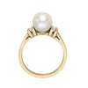 Pearl Color Ring in Gold